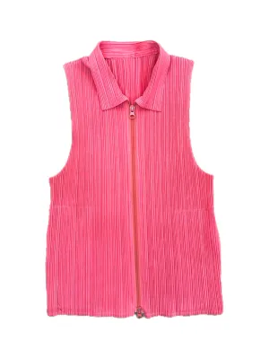1990s Pleats Please Plissé Barbie Top
