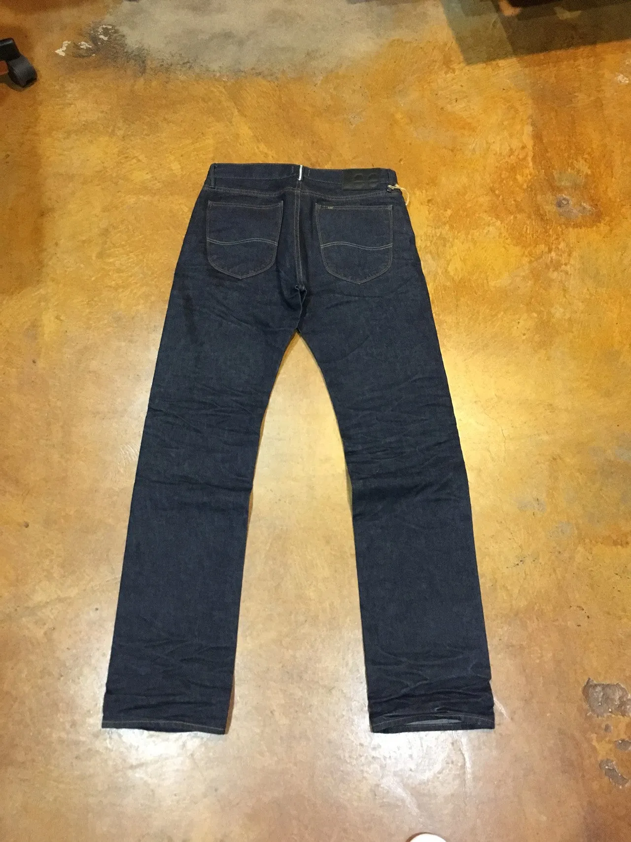 7B10202 Lee 101 USA Slim Narrow KC Wet 1942 Relic