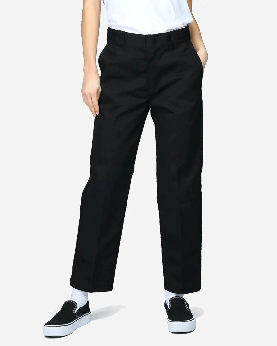 874 W Cropped Pants - Black
