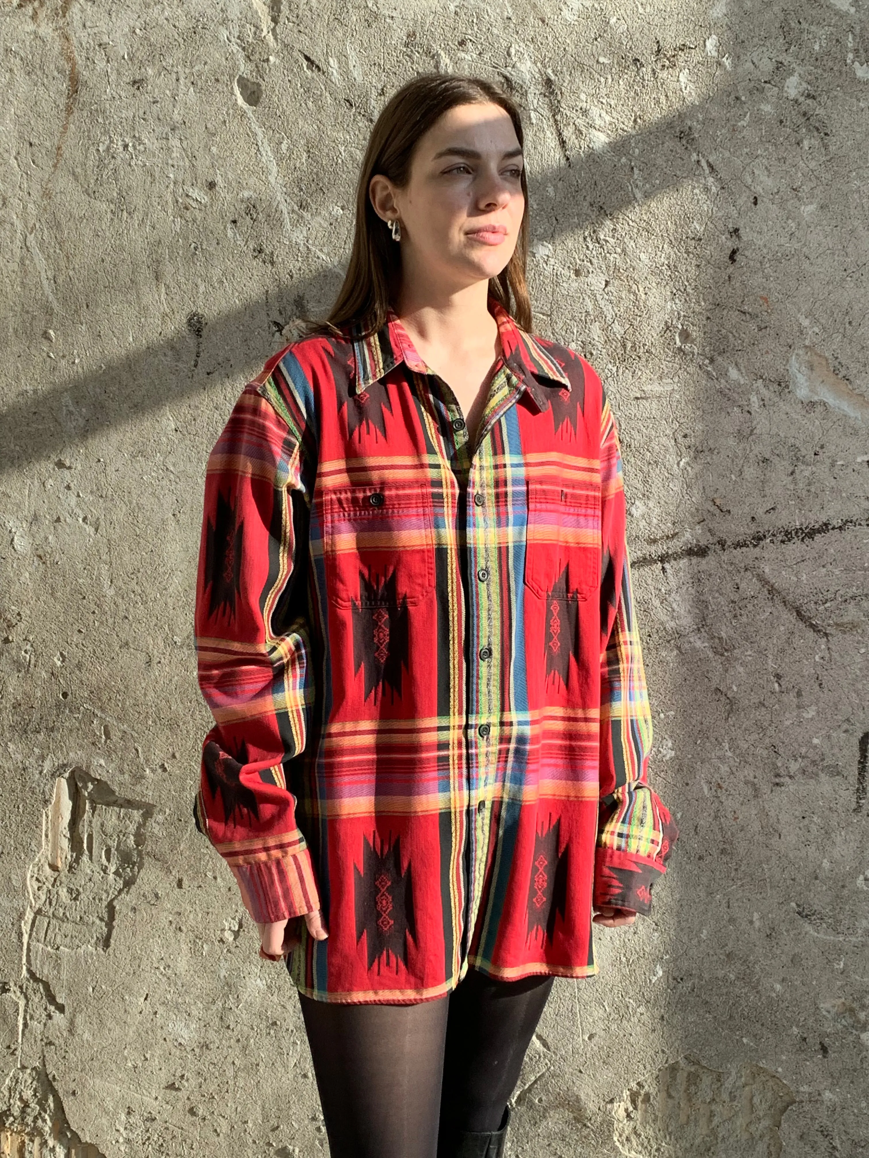 90s Polo southwestern shirt