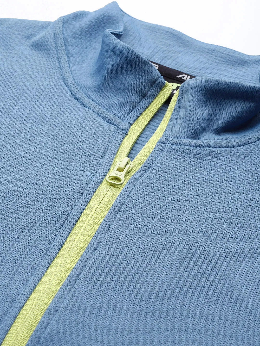 Alcis Men Blue Solid Sweatshirt