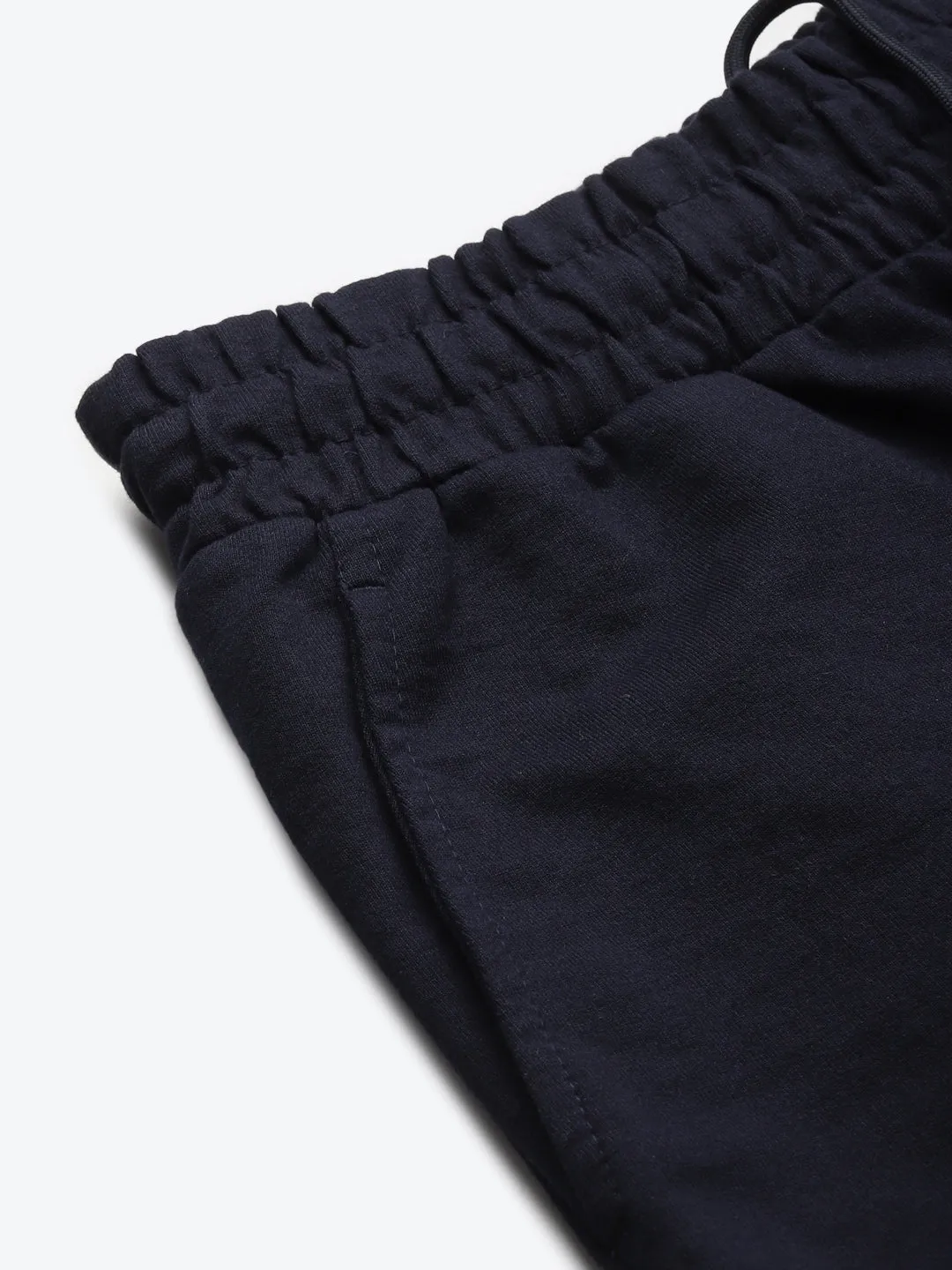 Alcis Women Navy Blue Solid Track Pants