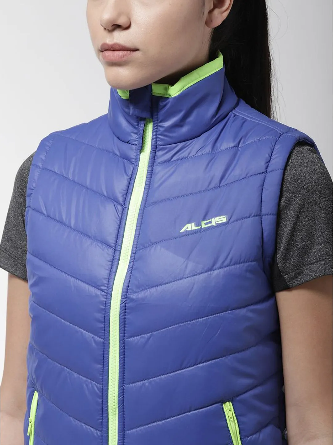 Alcis Womens Blue Training Jacket WJKQ02-S