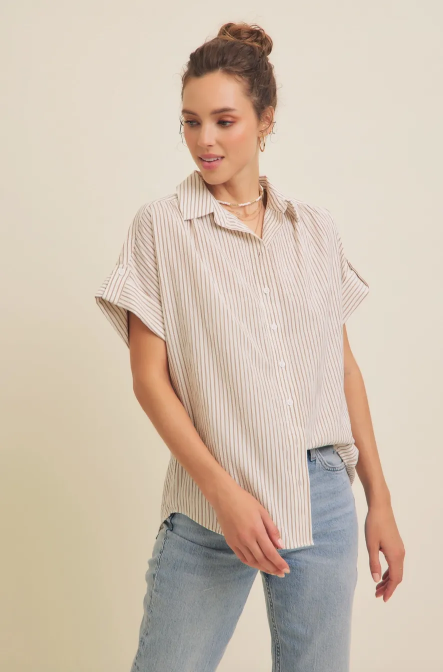 Asha Top -- Light Mocha