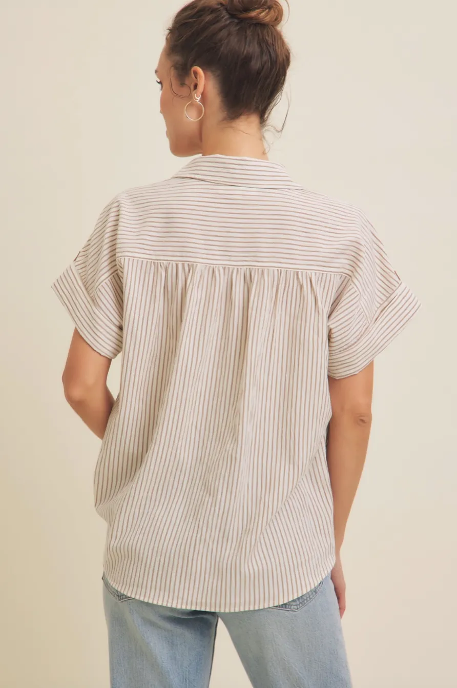 Asha Top -- Light Mocha