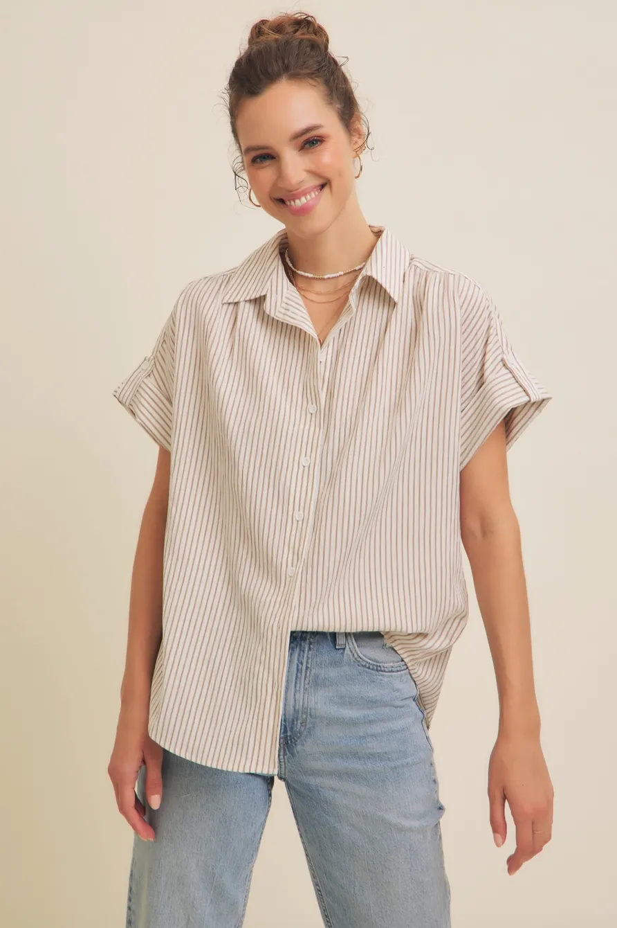 Asha Top -- Light Mocha