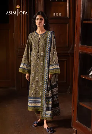 Asim Jofa Printed Lawn '25 | AJUUB-37