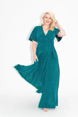Aurora (Sparkly) - Wrap Dress