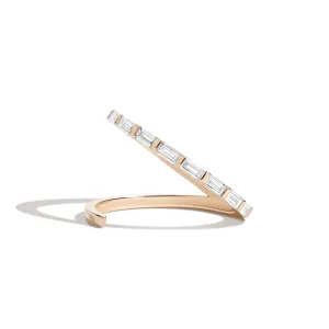 Baguette Slant Ring