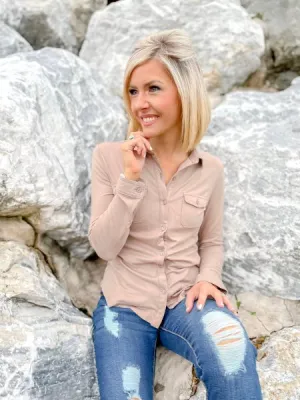Be That Girl Collared Top