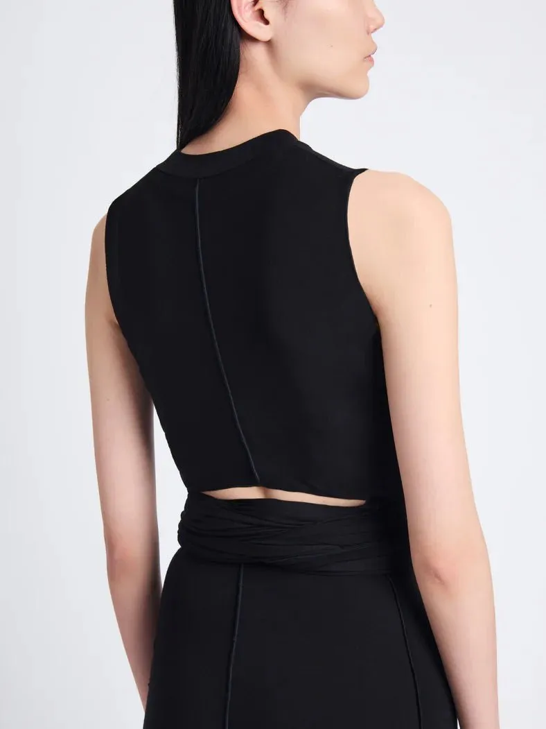 BEATRICE DRESS IN SOLID JERSEY