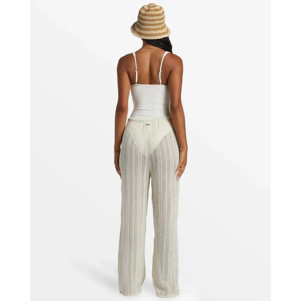 BILLABONG LARGO BEACH PANT COVER UP SALT CRYSTAL