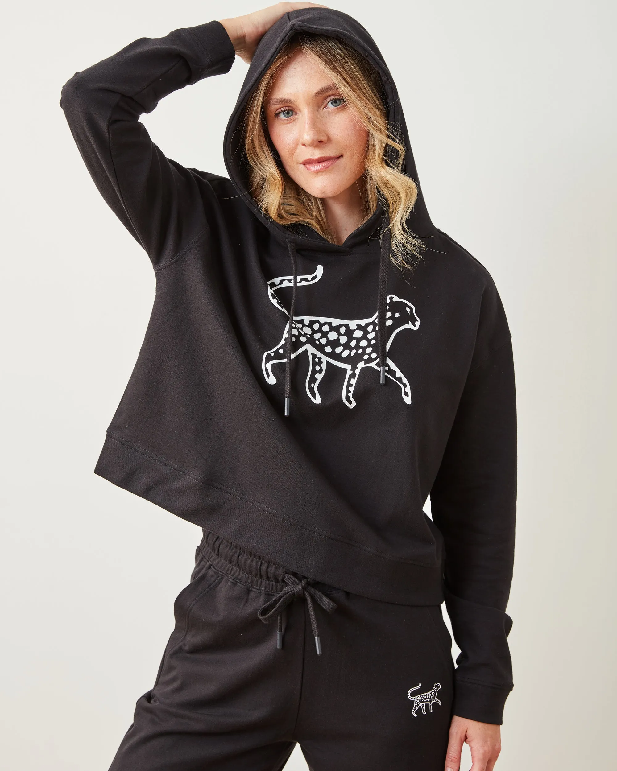 Black - Down Time Sweatsuit Set - Sweatsuit Set
