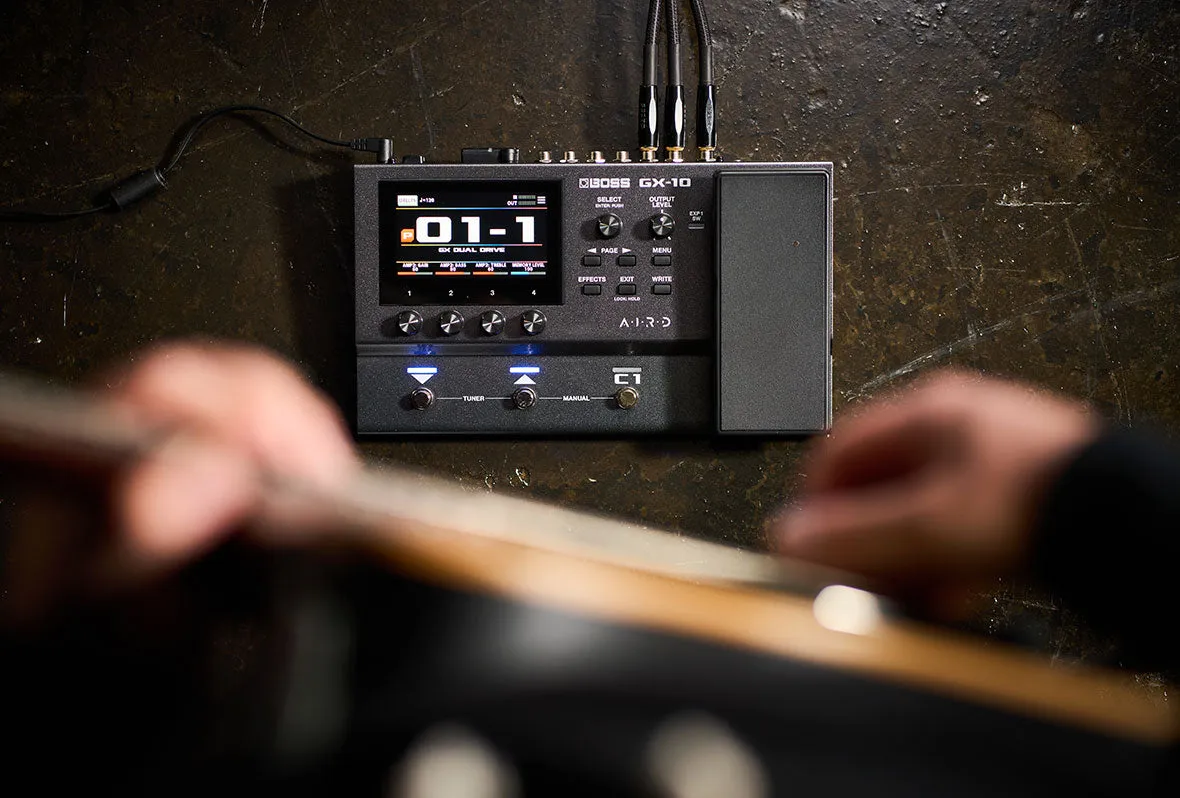 BOSS GX-10 GUITAR EFFECTS PROCESSOR
