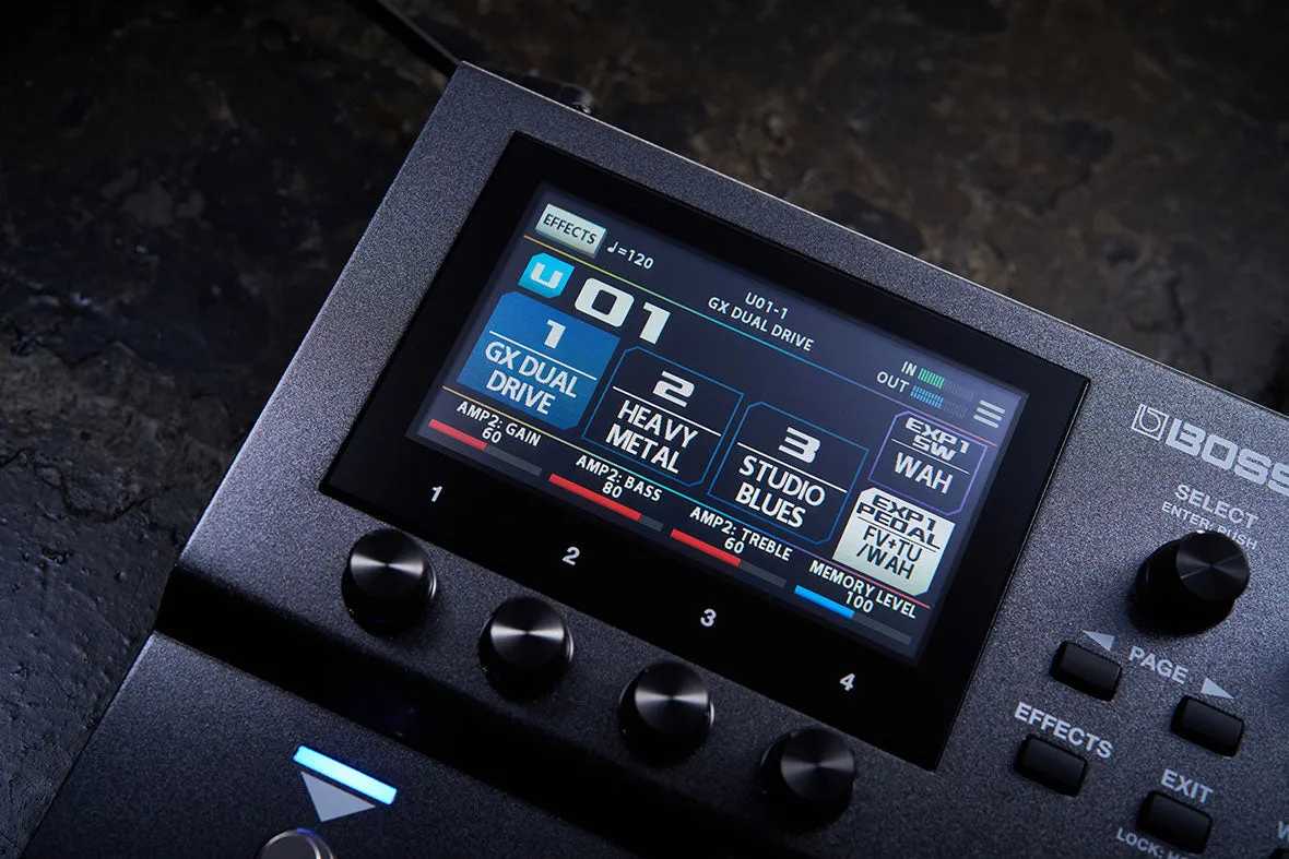 BOSS GX-10 GUITAR EFFECTS PROCESSOR
