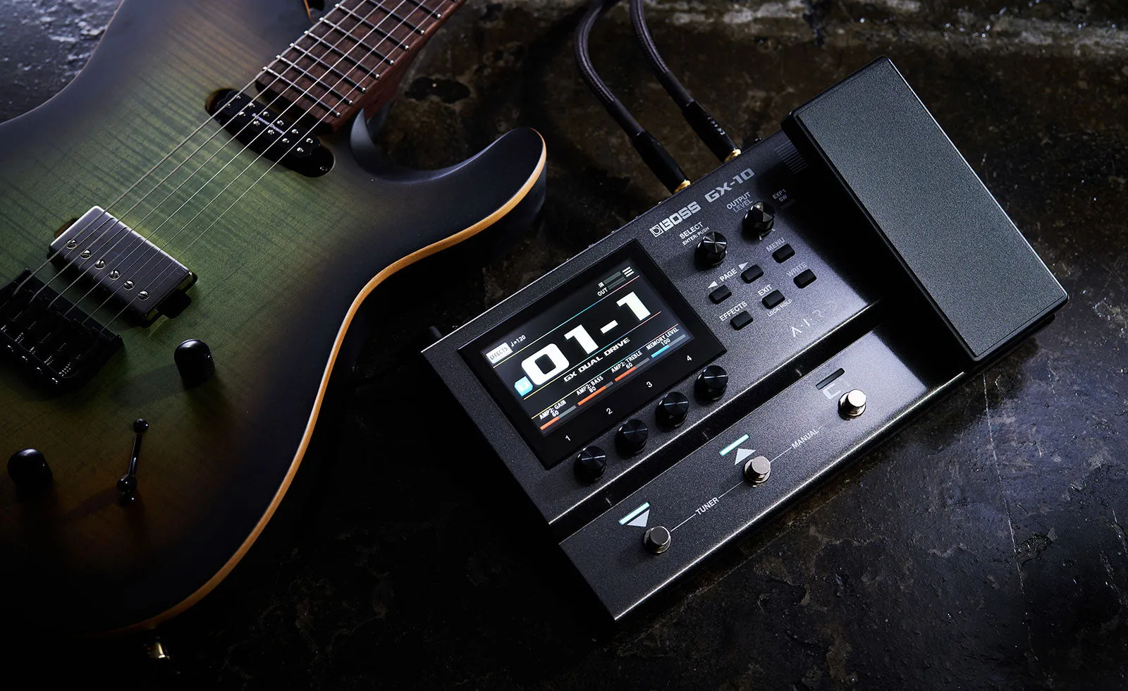 BOSS GX-10 GUITAR EFFECTS PROCESSOR