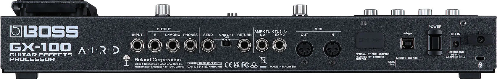 Boss GX-100 Touch Screen Guitar Effects Processor