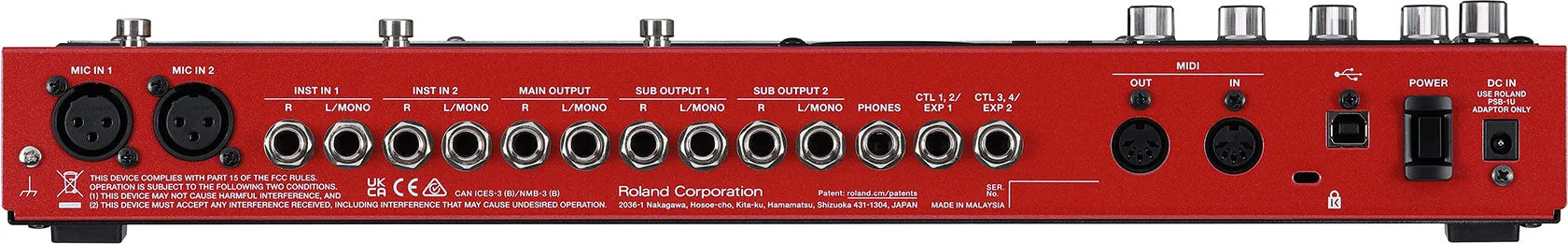 BOSS RC-600 Looper Pedal
