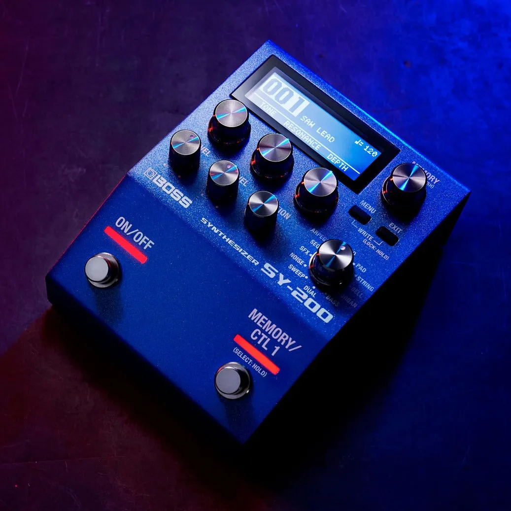 BOSS SY-200 Synthesizer Pedal