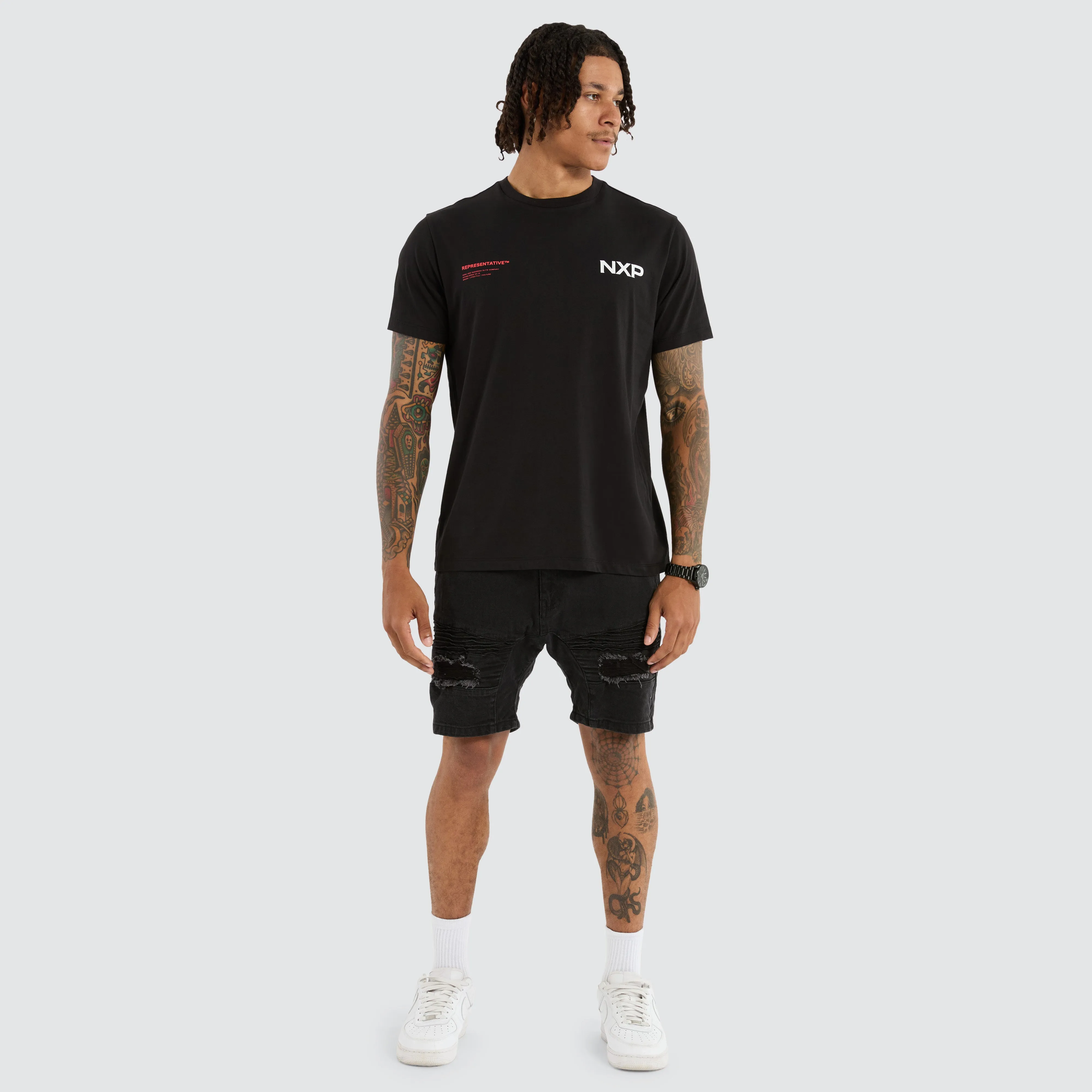 Brace Standard Tee Jet Black