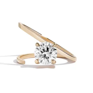 Brilliant Slant Ring