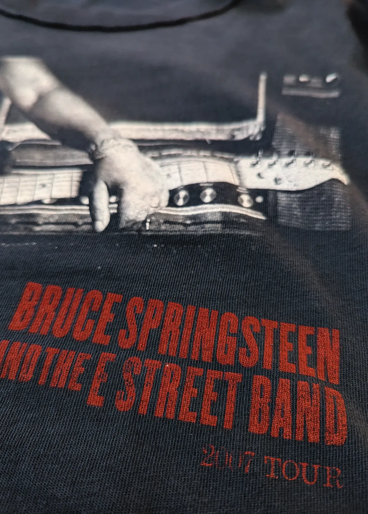 Bruce Springsteen In the Studio Girlfriend Tee