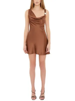 Buckle Closure Dress