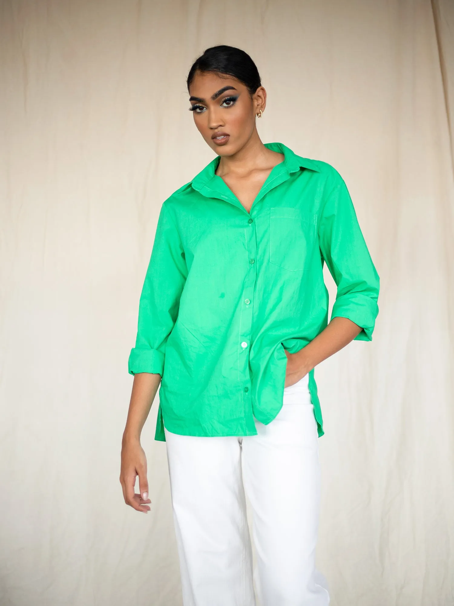 Button Down Oversized Shirt