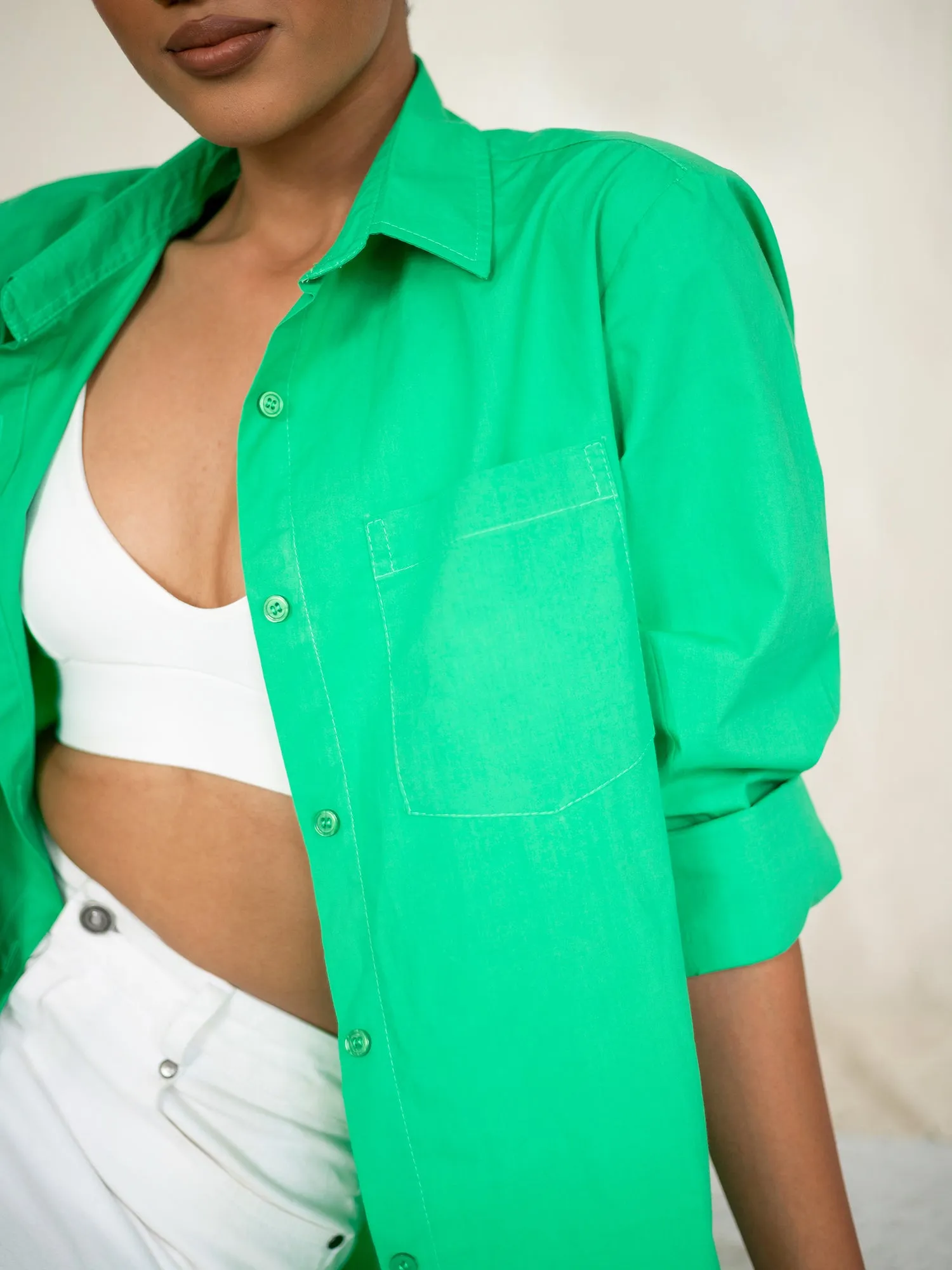 Button Down Oversized Shirt