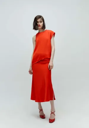 Camisole skirt - Red