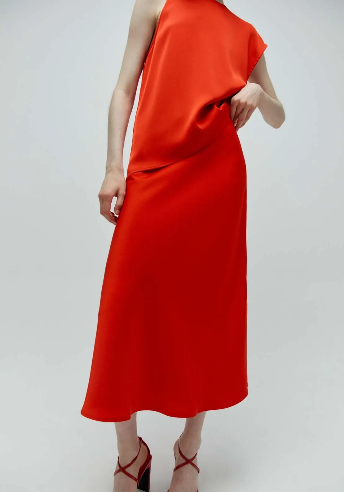 Camisole skirt - Red