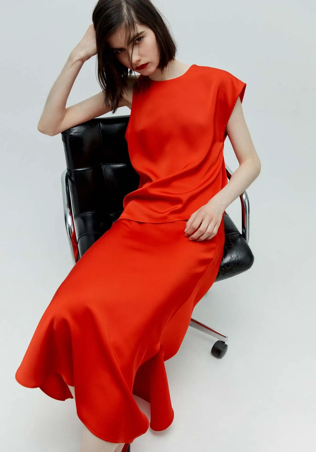 Camisole skirt - Red