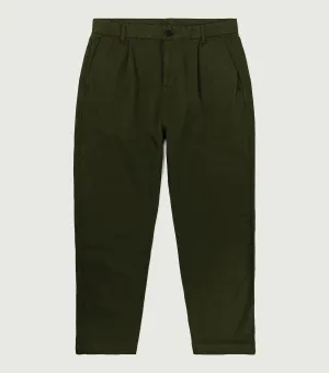 Carrot Crop Pleat Pant 2/60 Army
