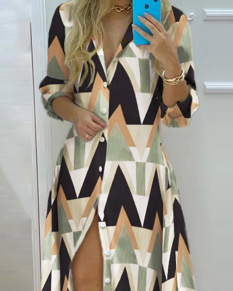 Casual Shirt Dress