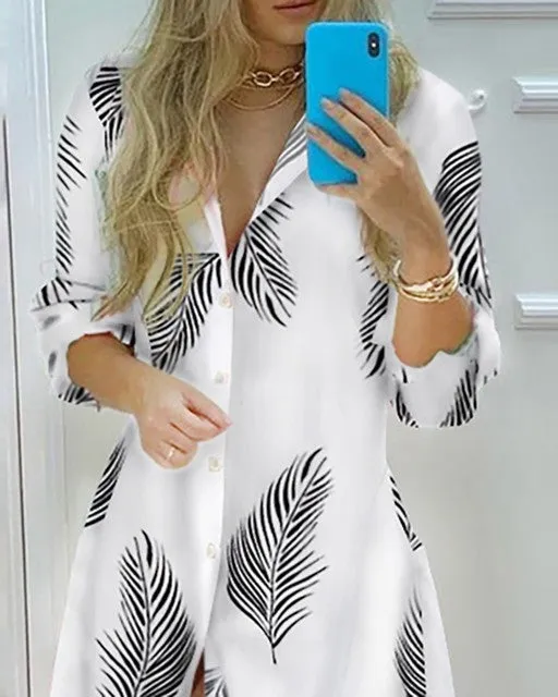 Casual Shirt Dress