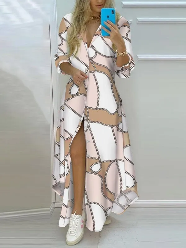Casual Shirt Dress