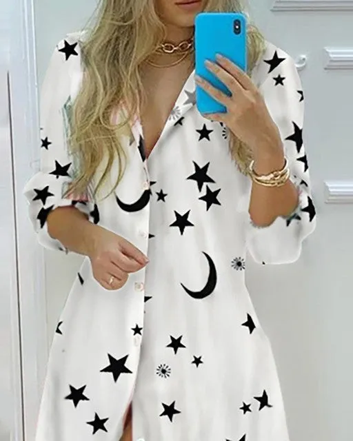 Casual Shirt Dress