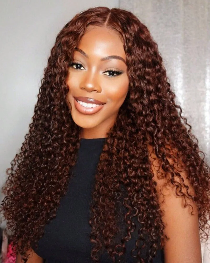 Chestnut Dark Brown Body Wave 6x5/13x4 Lace Front Glueless Human Hair Wig Free Part
