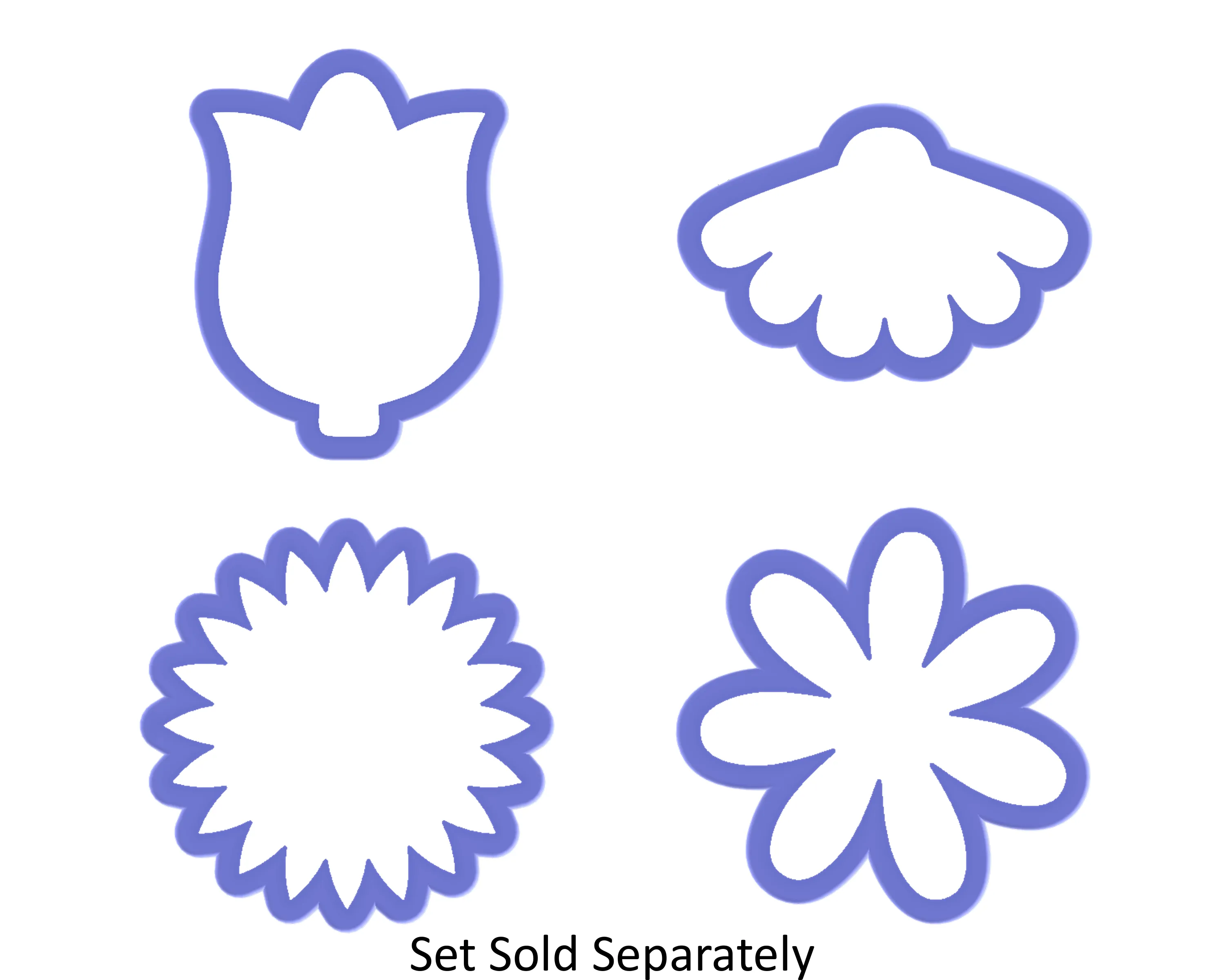 Conehead Flower Cookie Cutter