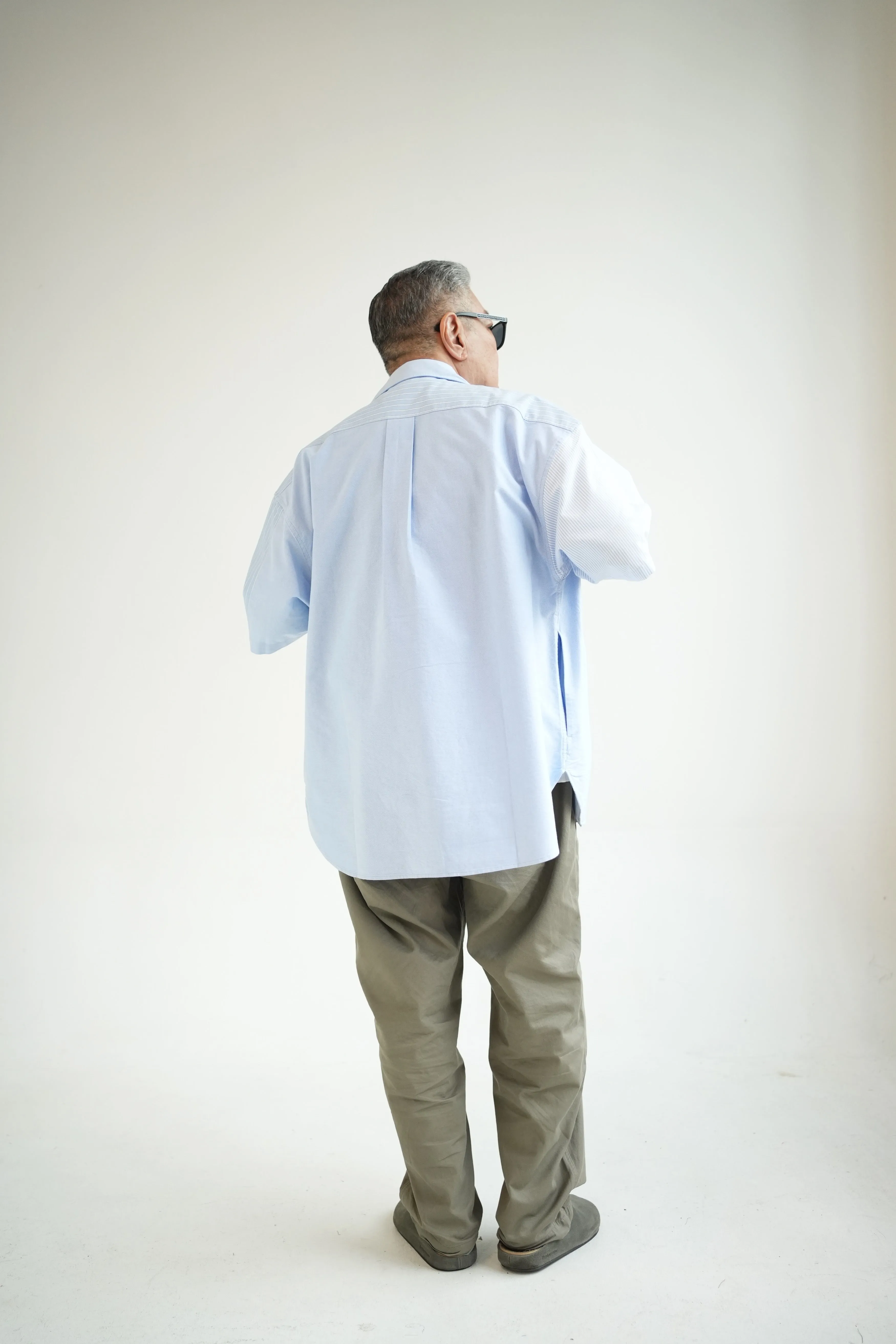 Cut & Sewn Button Down Shirt