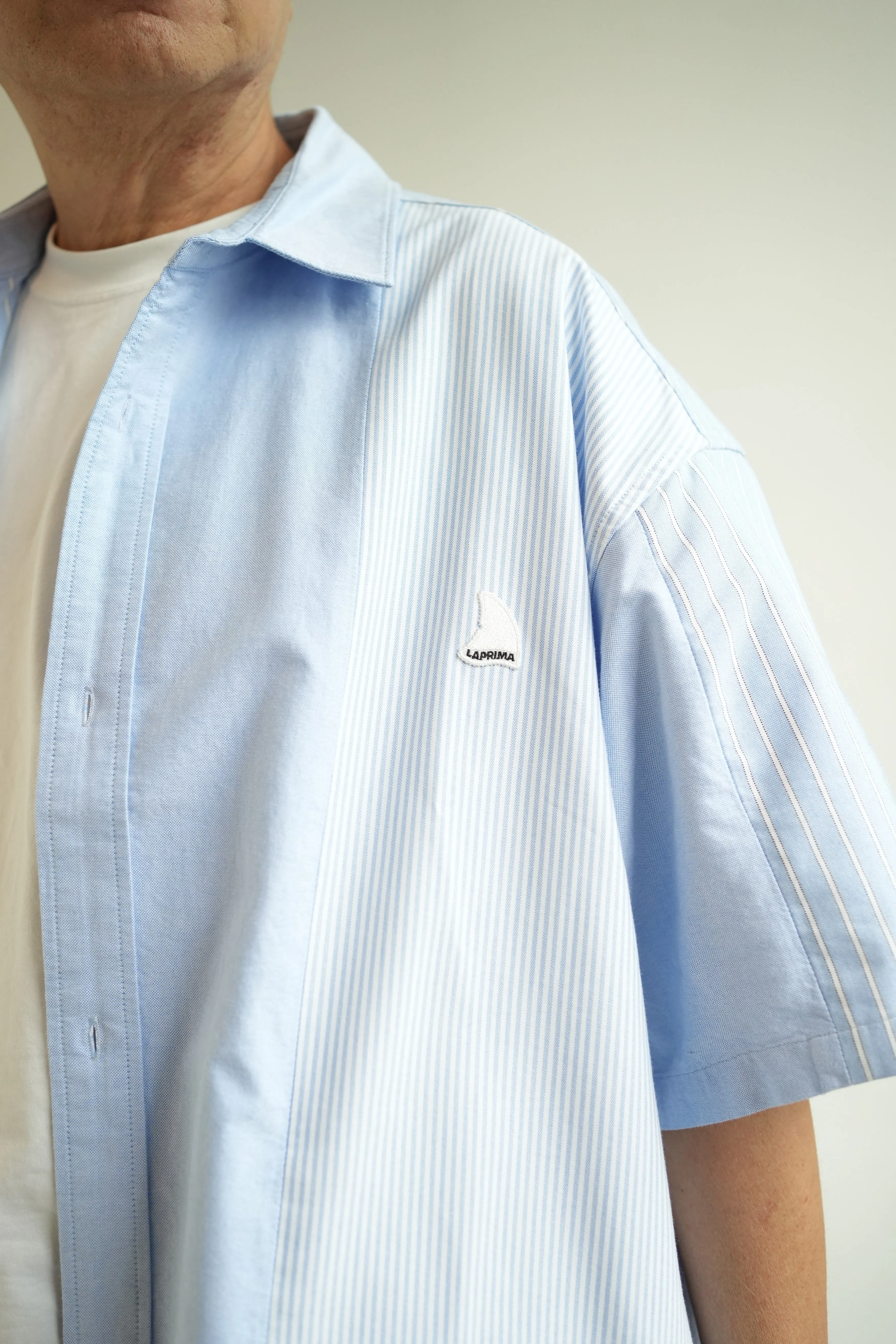Cut & Sewn Button Down Shirt