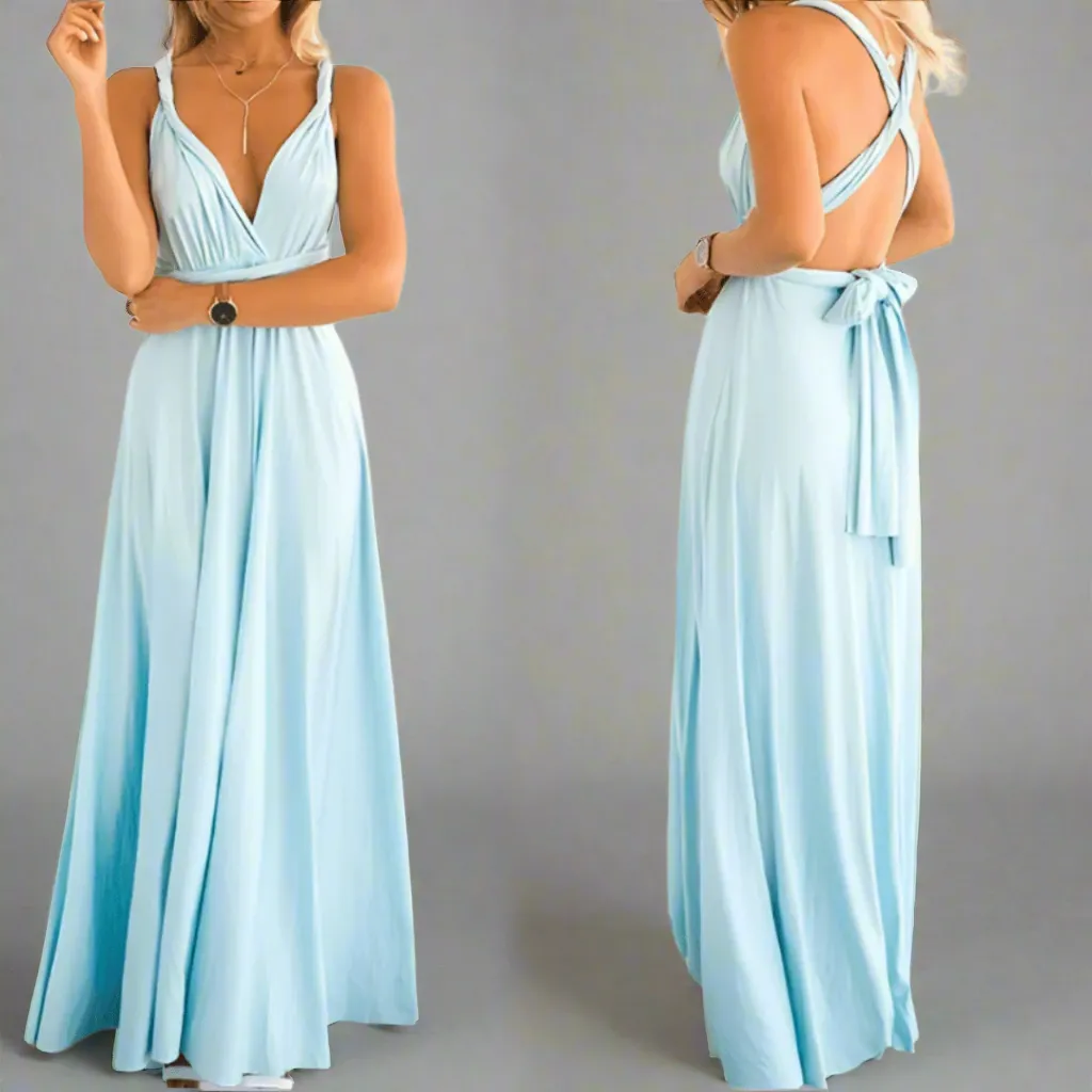 Dagmar | Wrap dress made from premium fabric for elegant appearances