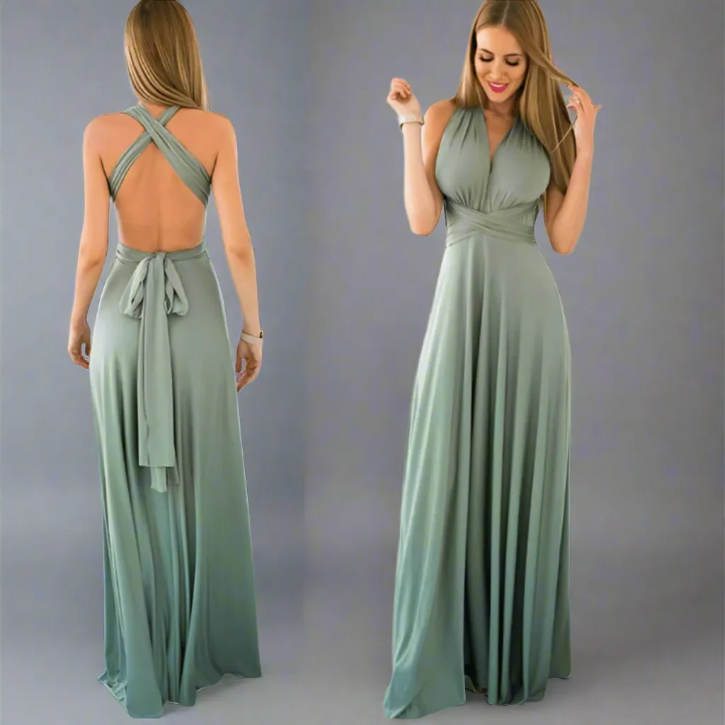 Dagmar | Wrap dress made from premium fabric for elegant appearances