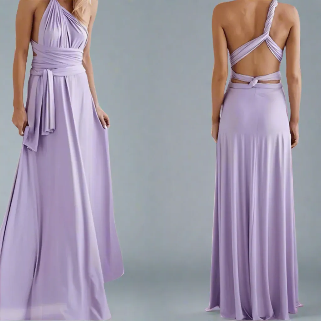 Dagmar | Wrap dress made from premium fabric for elegant appearances