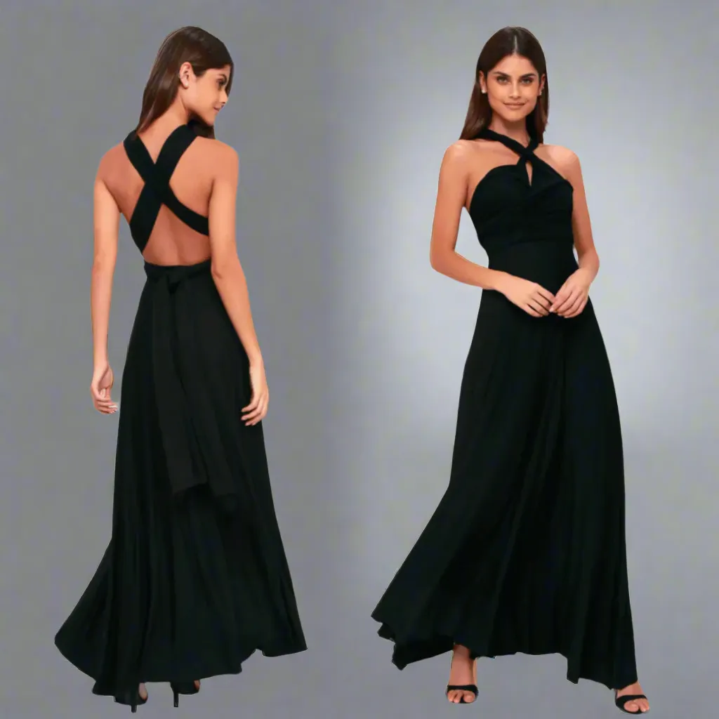Dagmar | Wrap dress made from premium fabric for elegant appearances