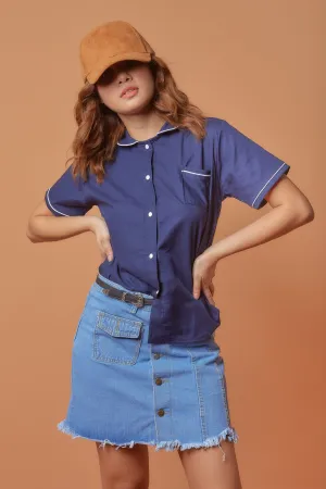 Dana Button Down Top