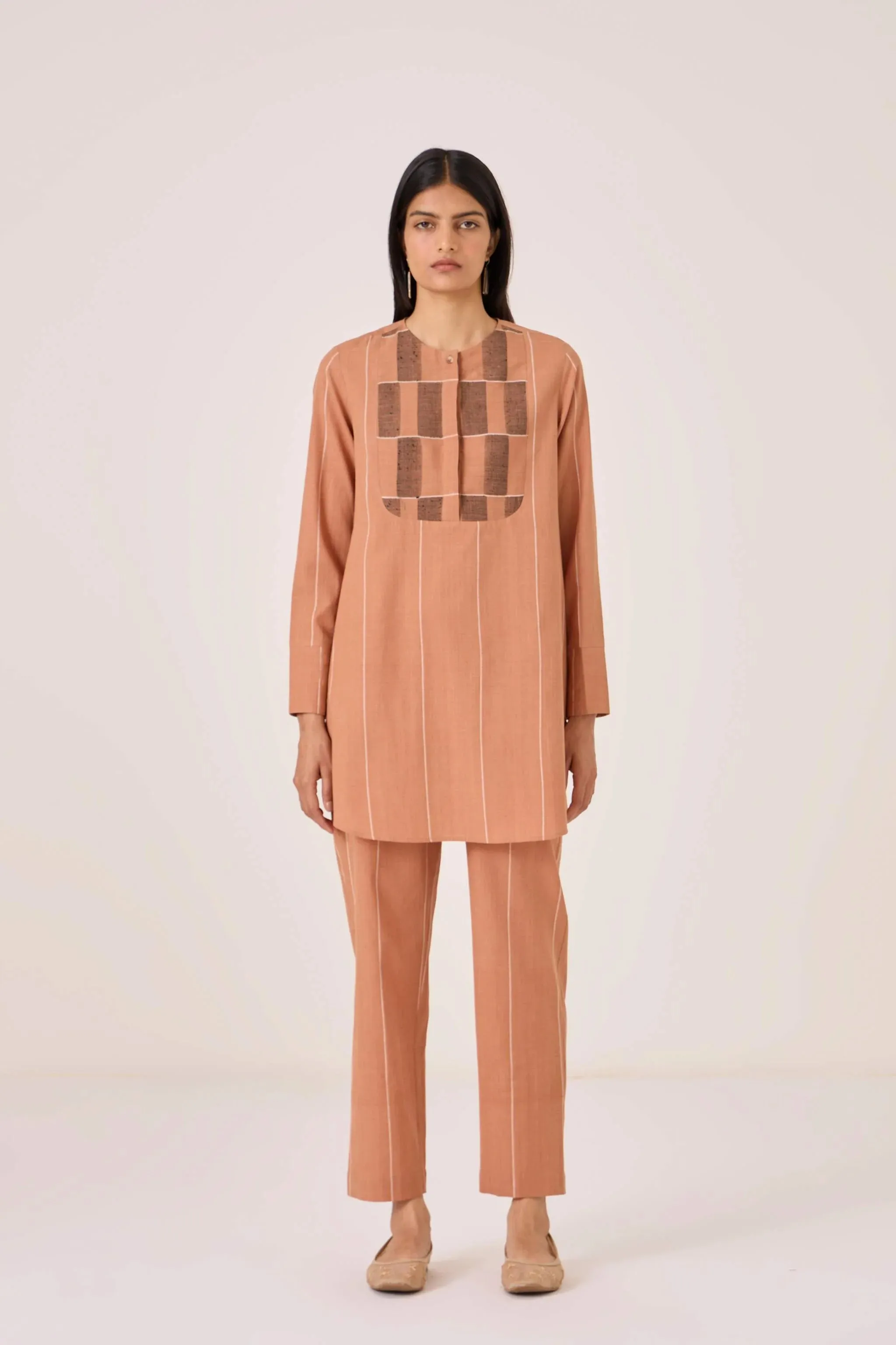 Danuja Clay Handwoven Pants