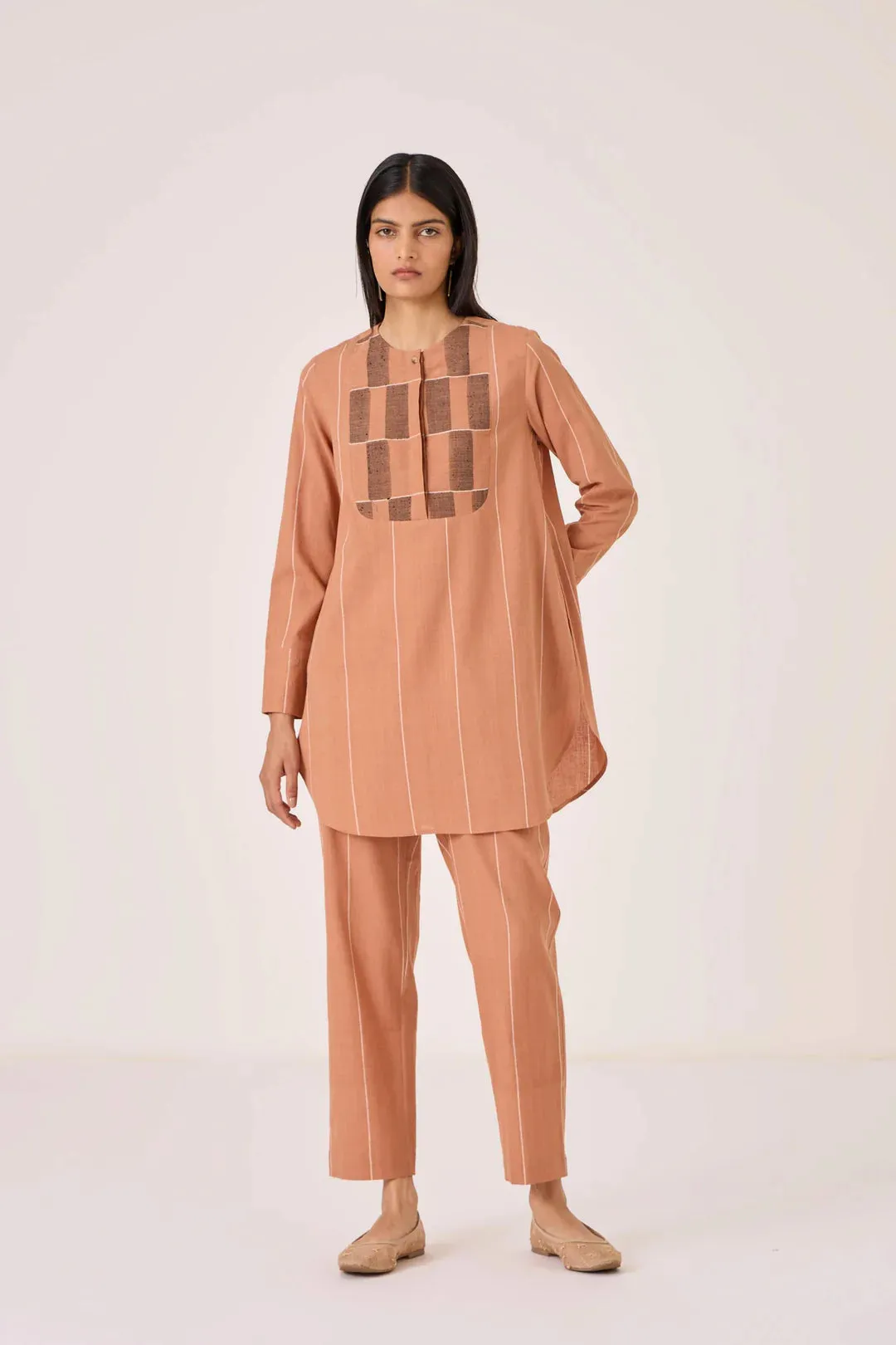 Danuja Clay Handwoven Pants