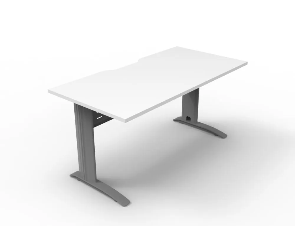 Deluxe Rapid Span Straight Desk Hire