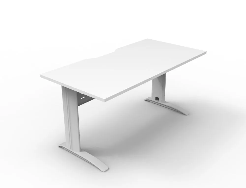 Deluxe Rapid Span Straight Desk Hire